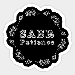 Sabr - Patience Sticker